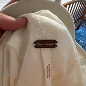 Free People White Jumpsuit